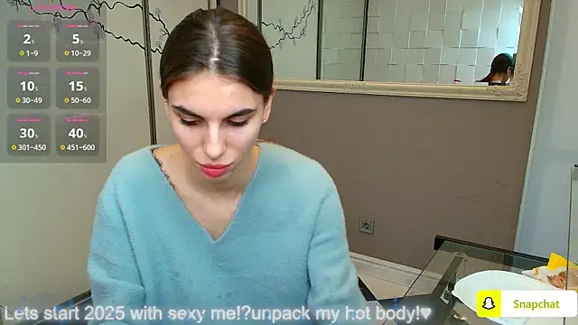 Snapshot of EmmyGreans chatting on January 4, 2025, 10:05 am EmmyGreans online show from January 4, 2025, 10:05 am