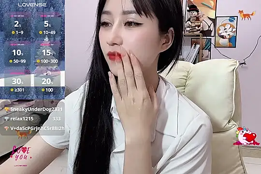 Snapshot of _LLisa_ chatting on February 21, 2025, 10:26 pm LLisa online show from February 21, 2025, 10:26 pm