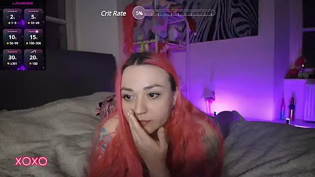 PinkHurricaneOfficial online show from February 25, 2025, 1:30 am