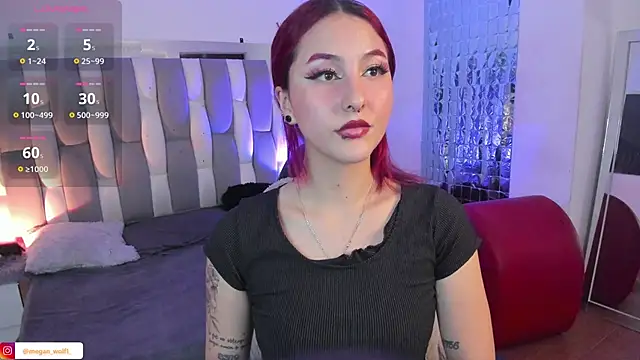 Snapshot of Megan_wolf1_ chatting on December 21, 2024, 8:07 am Megan wolf1  online show from December 21, 2024, 8:07 am