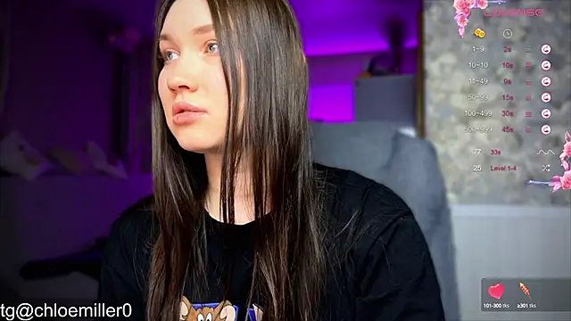 ChloeMillerMeow online show from February 3, 2025, 7:42 pm