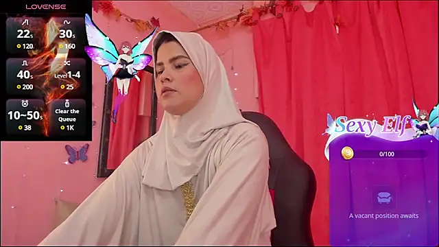 AishaAmin  online show from March 1, 2025, 2:48 am