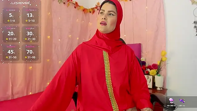 AishaAmin  online show from February 7, 2026, 12:42 pm