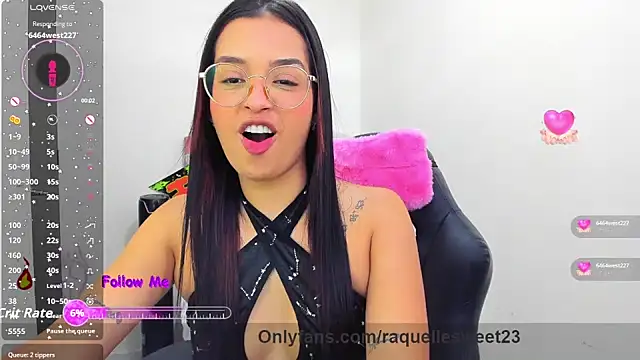 raquelle sweet2 online show from October 26, 2025, 5:30 pm