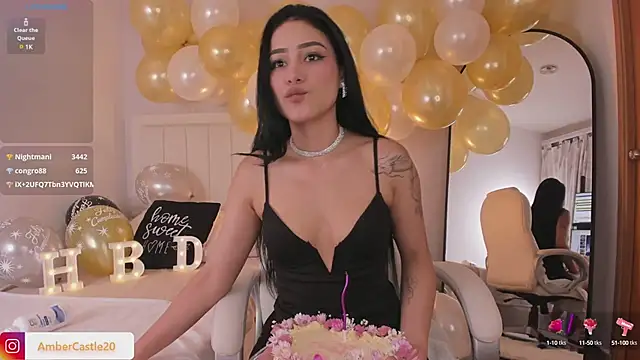 Snapshot of Amber-9 chatting on January 20, 2025, 6:42 am Amber-9 online show from January 20, 2025, 6:42 am