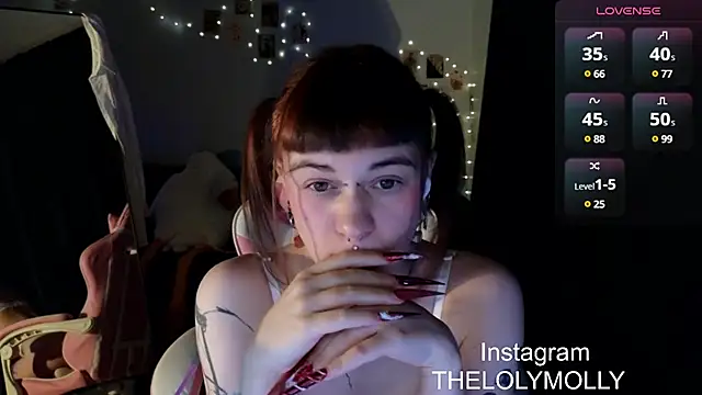 LolyMolli online show from January 19, 2025, 5:07 pm