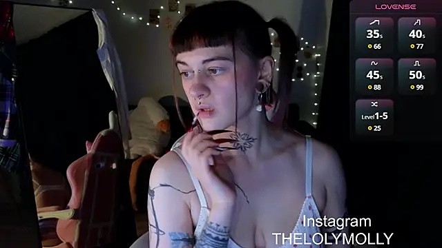 LolyMolli online show from January 19, 2025, 8:09 pm