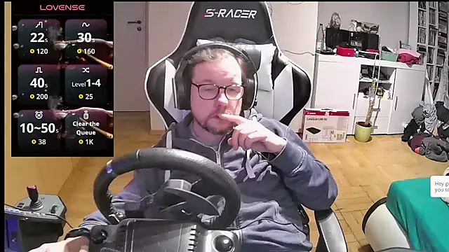 larsgessner30 online show from October 20, 2025, 9:15 pm