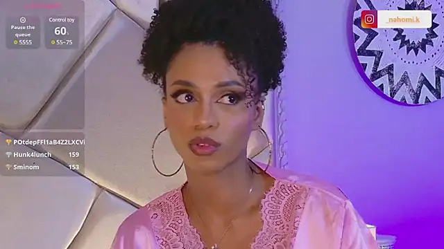 Nahomi King online show from February 13, 2025, 7:31 pm