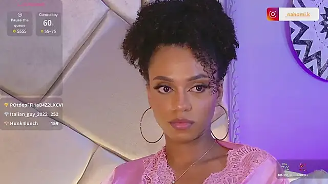 Nahomi King online show from February 14, 2025, 1:18 pm