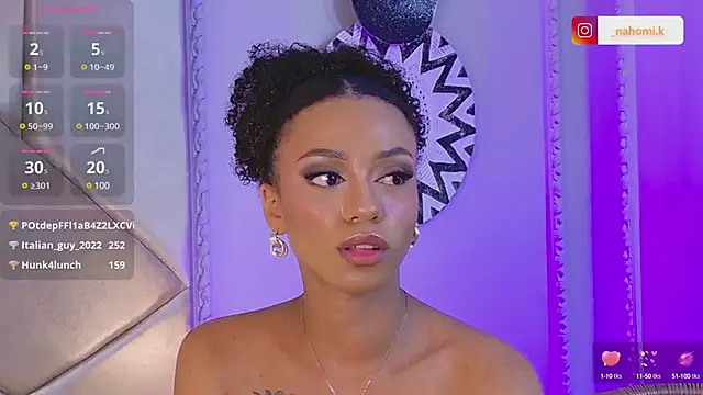 Nahomi King online show from February 14, 2025, 4:20 pm