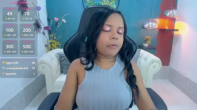 Melikasweetz online show from March 15, 2026, 5:52 pm