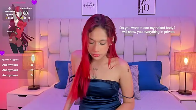 SkinnyFoxy online show from April 15, 2026, 7:58 pm