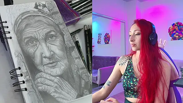 Vermelha Gremory  online show from February 8, 2025, 1:32 am