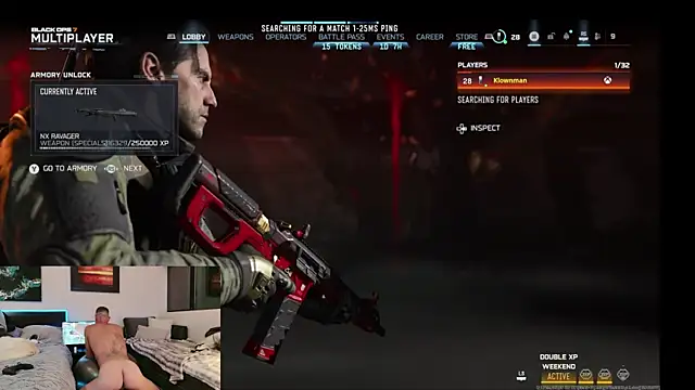 klownman1 online show from February 8, 2026, 10:51 am