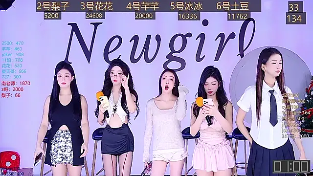 NEW-girl520 online show from January 4, 2025, 11:11 am