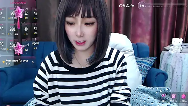 Snapshot of Rika-Q chatting on December 6, 2024, 10:38 am Rika-Q online show from December 6, 2024, 10:38 am