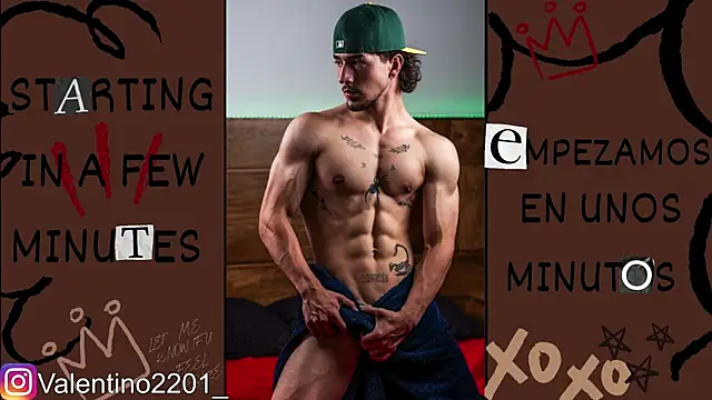 Valentino Xander online show from April 18, 2026, 12:47 am