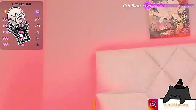 Violettbloss online show from October 30, 2025, 3:19 am