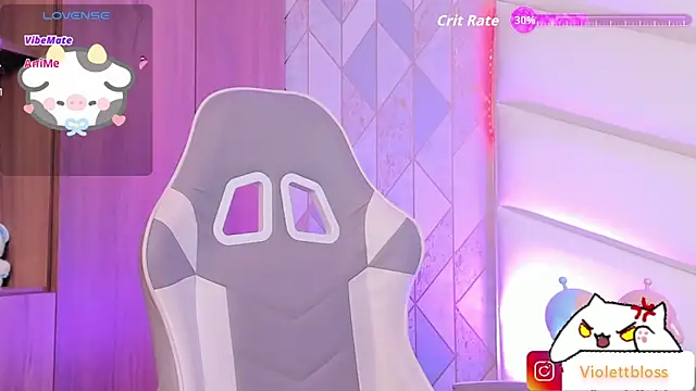 Violettbloss online show from February 27, 2026, 3:39 am