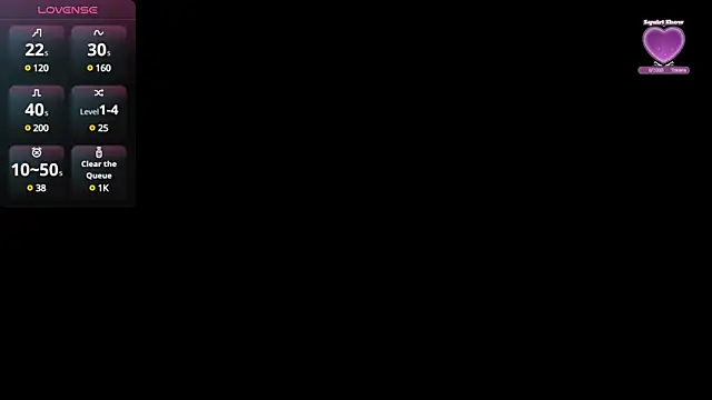 MidnightFlame online show from March 7, 2025, 11:07 am