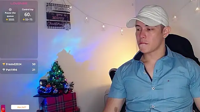 Alan hadid1 online show from December 31, 2024, 12:54 am