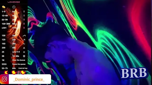 DominicPrince online show from October 21, 2025, 4:57 am