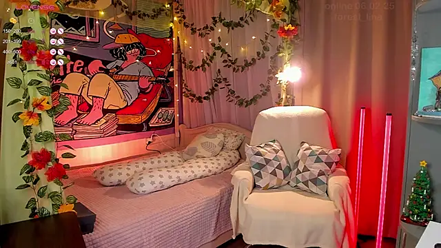 Snapshot of _Forest_Lina_ chatting on February 6, 2025, 2:48 pm Forest Lina online show from February 6, 2025, 2:48 pm