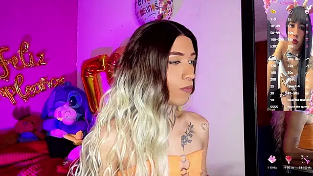 Micaela Rangel online show from March 25, 2026, 10:27 pm