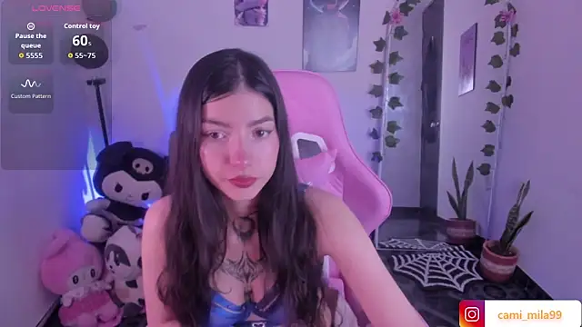 cami mila9 online show from October 25, 2025, 11:10 pm