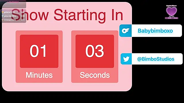 Snapshot of babybimbo chatting on February 16, 2026, 6:48 pm babybimbo online show from February 16, 2026, 6:48 pm