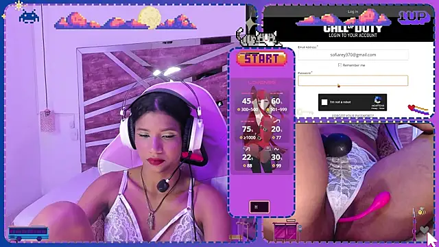 SofiRey  online show from March 21, 2025, 1:45 pm