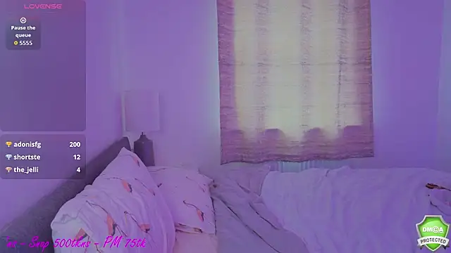 Snapshot of Daisydelicious chatting on March 24, 2026, 9:36 am Daisydelicious online show from March 24, 2026, 9:36 am