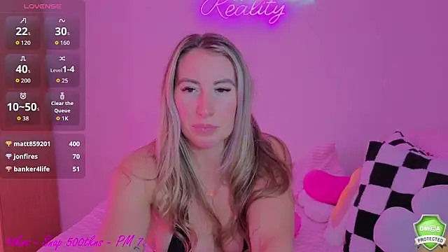 Snapshot of Daisydelicious chatting on May 22, 2026, 8:47 pm Daisydelicious online show from May 22, 2026, 8:47 pm