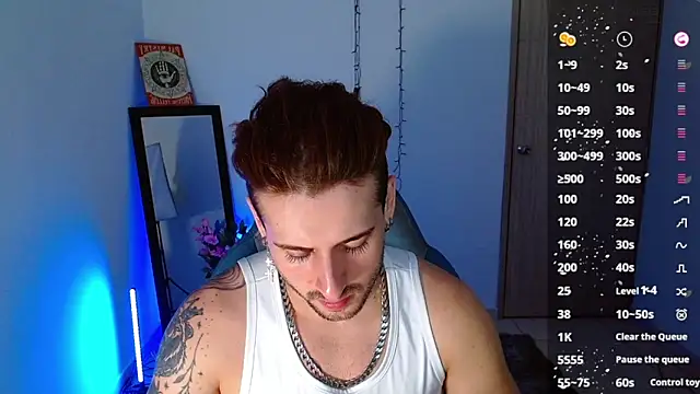 Ares blue online show from February 1, 2025, 11:43 am