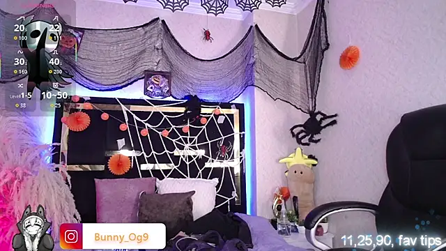 Bunny O online show from November 3, 2025, 7:59 pm