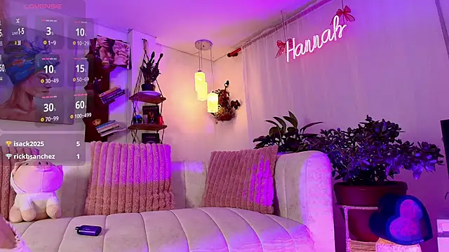 HANNAH LOVEE online show from March 23, 2025, 6:16 am