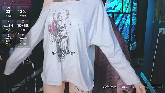 Snapshot of Crackling_Tatii chatting on February 28, 2025, 12:54 am Crackling Tatii online show from February 28, 2025, 12:54 am