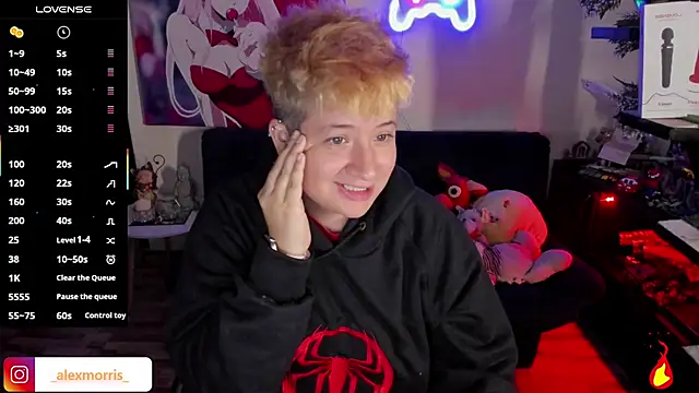  AlexMorris online show from October 21, 2025, 5:08 am