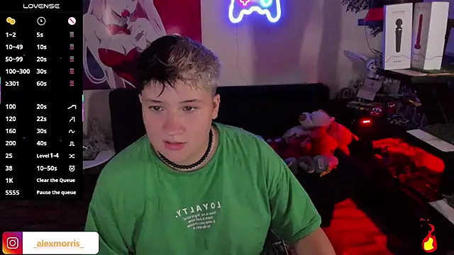  AlexMorris online show from November 6, 2025, 5:41 am