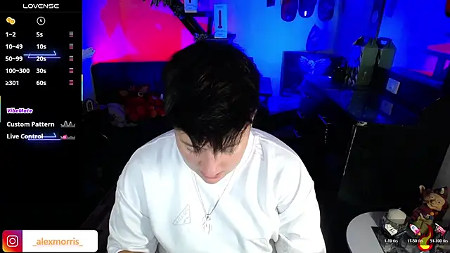  AlexMorris online show from December 14, 2025, 8:20 am