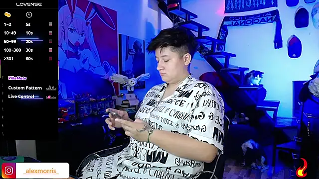  AlexMorris online show from December 18, 2025, 9:43 pm