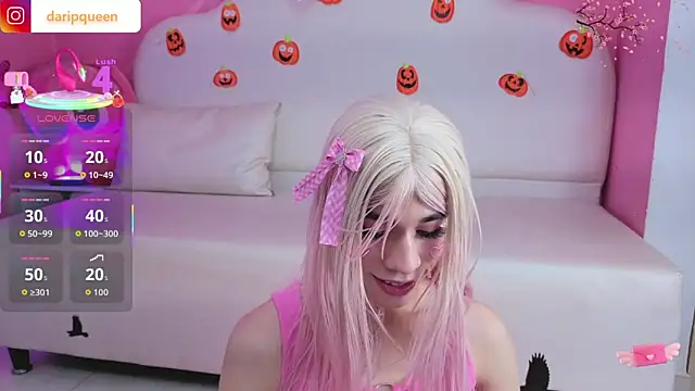 DaripQueen online show from October 28, 2025, 2:53 pm