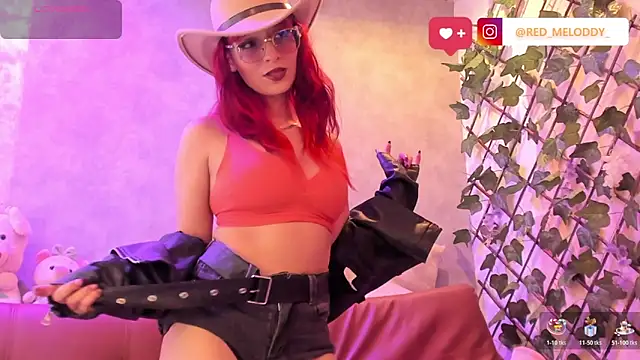 RedMeloddy online show from February 13, 2026, 9:22 pm