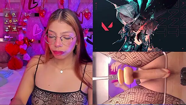 LunaAridi online show from February 9, 2026, 8:46 pm