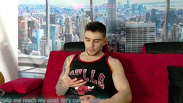 Snapshot of Sexy_Alejandro_ chatting on February 8, 2025, 2:47 am Sexy Alejandro online show from February 8, 2025, 2:47 am