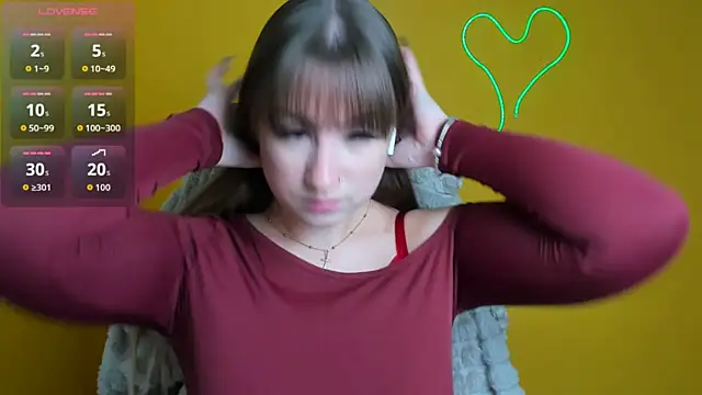 Evelina GG online show from November 5, 2025, 12:38 pm