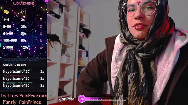 pain princee online show from December 12, 2024, 12:16 am