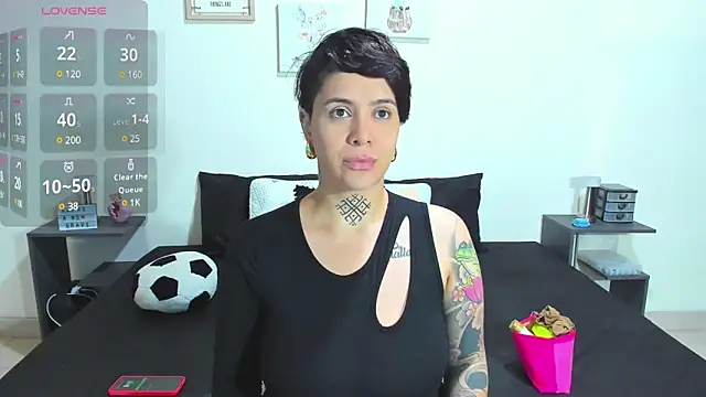 Snapshot of KatInk chatting on February 12, 2025, 10:46 am KatInk online show from February 12, 2025, 10:46 am