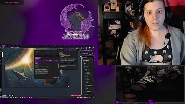 Rae-Suon online show from January 20, 2025, 10:48 pm